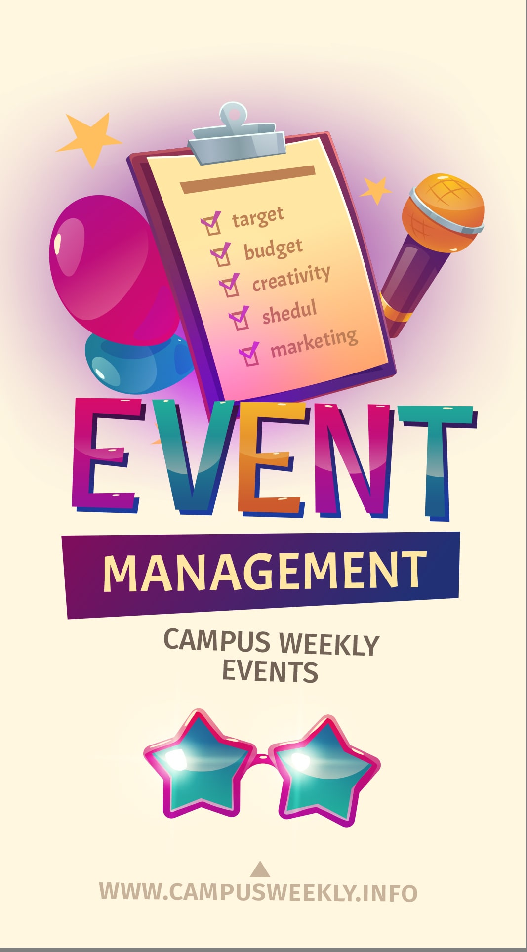 Campus Weekly Event Management Service